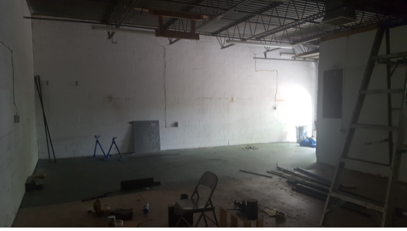 Building out a warehouse to mine crypto currency Bitcoin Ethereum