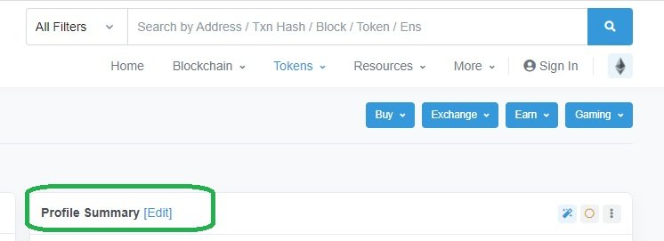 How to add an image logo to your crypto token EtherScan