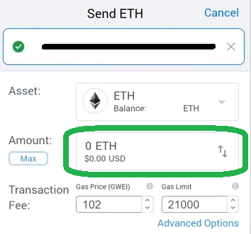 Fix a pending Ethereum transaction metamask transaction for 0