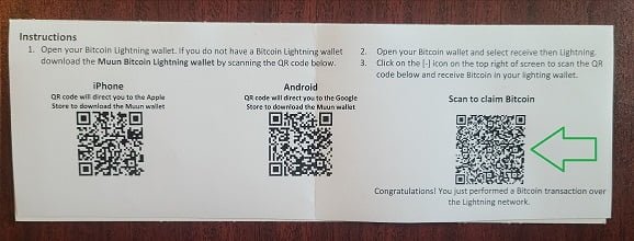 bitcoin vending machine qr code to scan with instructions 