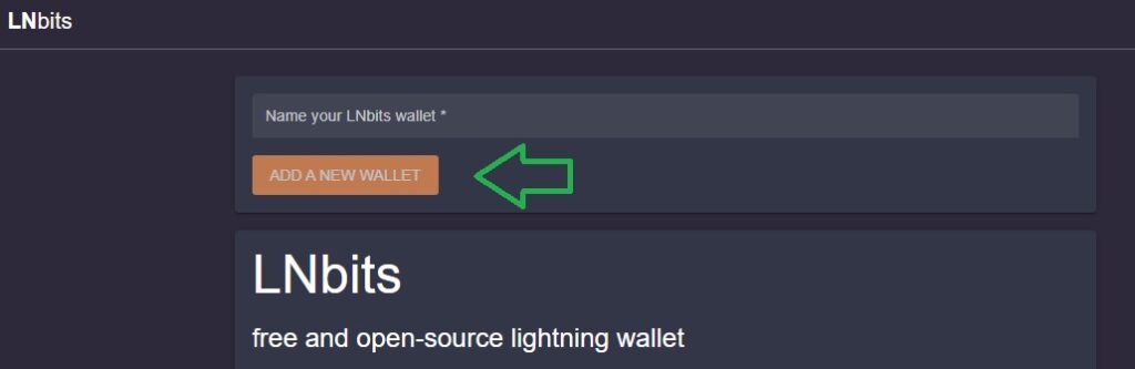 lnbits to create a bitcoin vending machine
