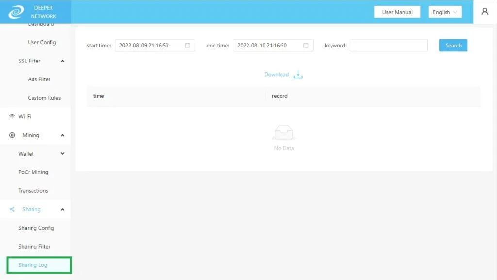 Deeper connect log to see how others have used your IP