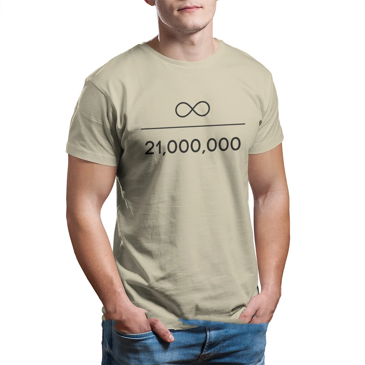 Bitcoin T-Shirt Infinity Divided by 21 Million - Image 6