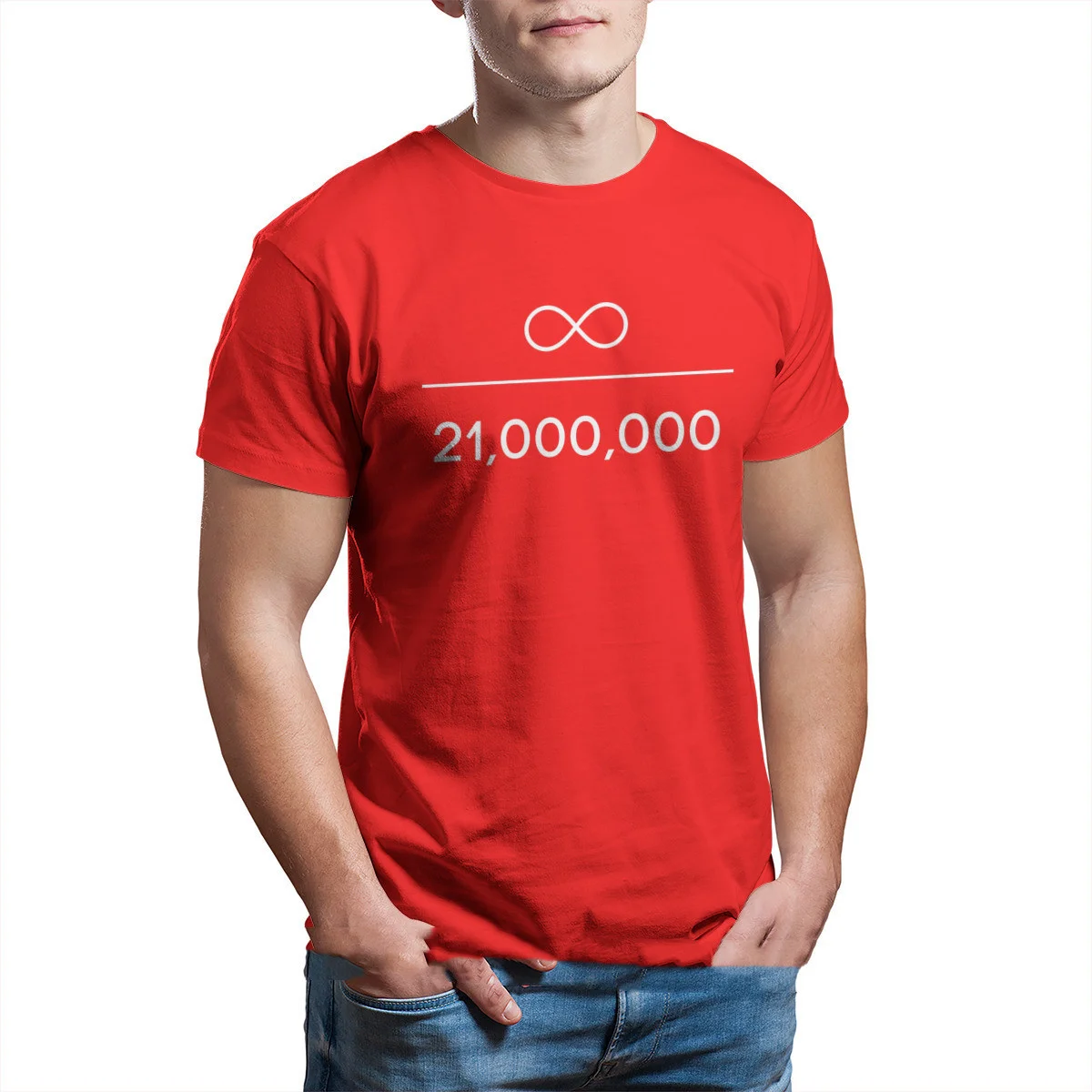 Bitcoin T-Shirt Infinity Divided by 21 Million - Image 8