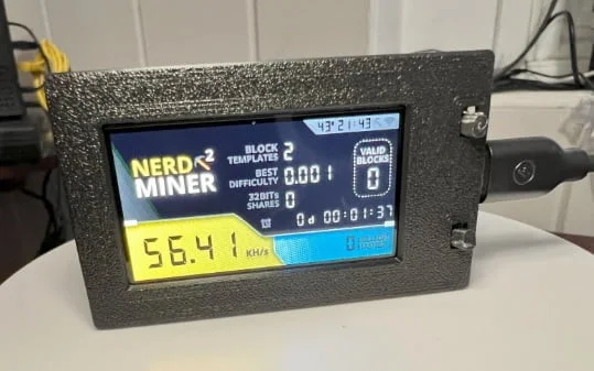 Build a Bitcoin Nerd Miner