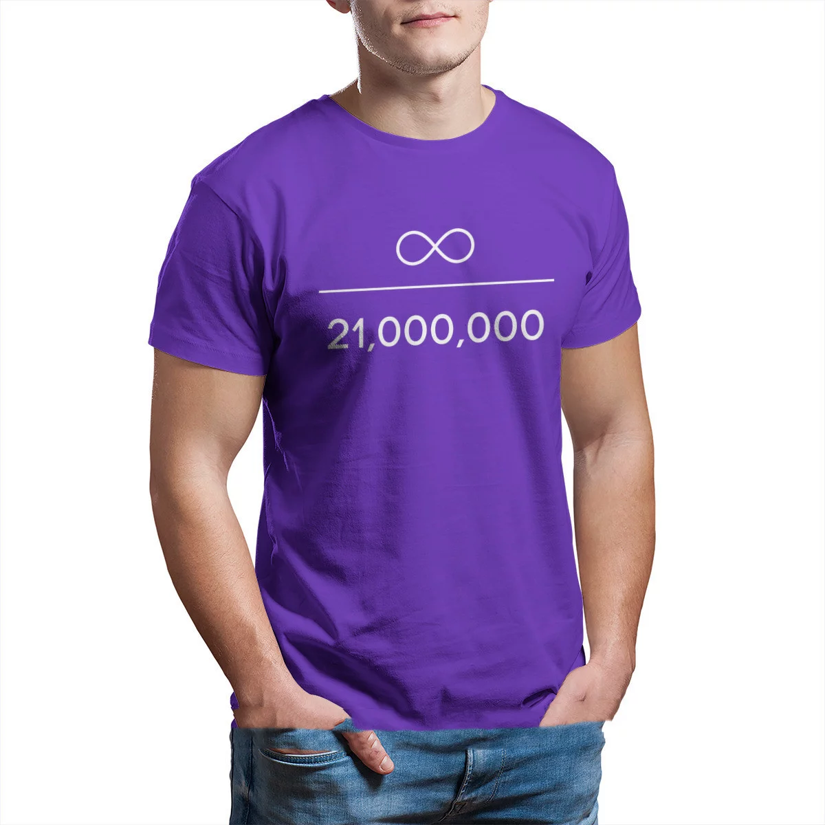 Bitcoin T-Shirt Infinity Divided by 21 Million - Image 7
