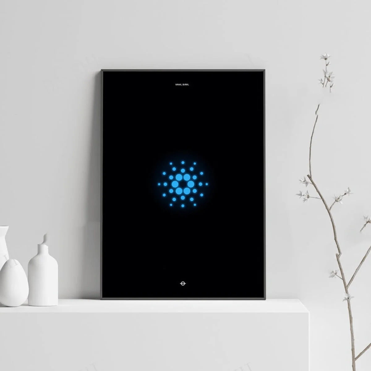 Holographic Crypto Wall Art Poster - Image 2